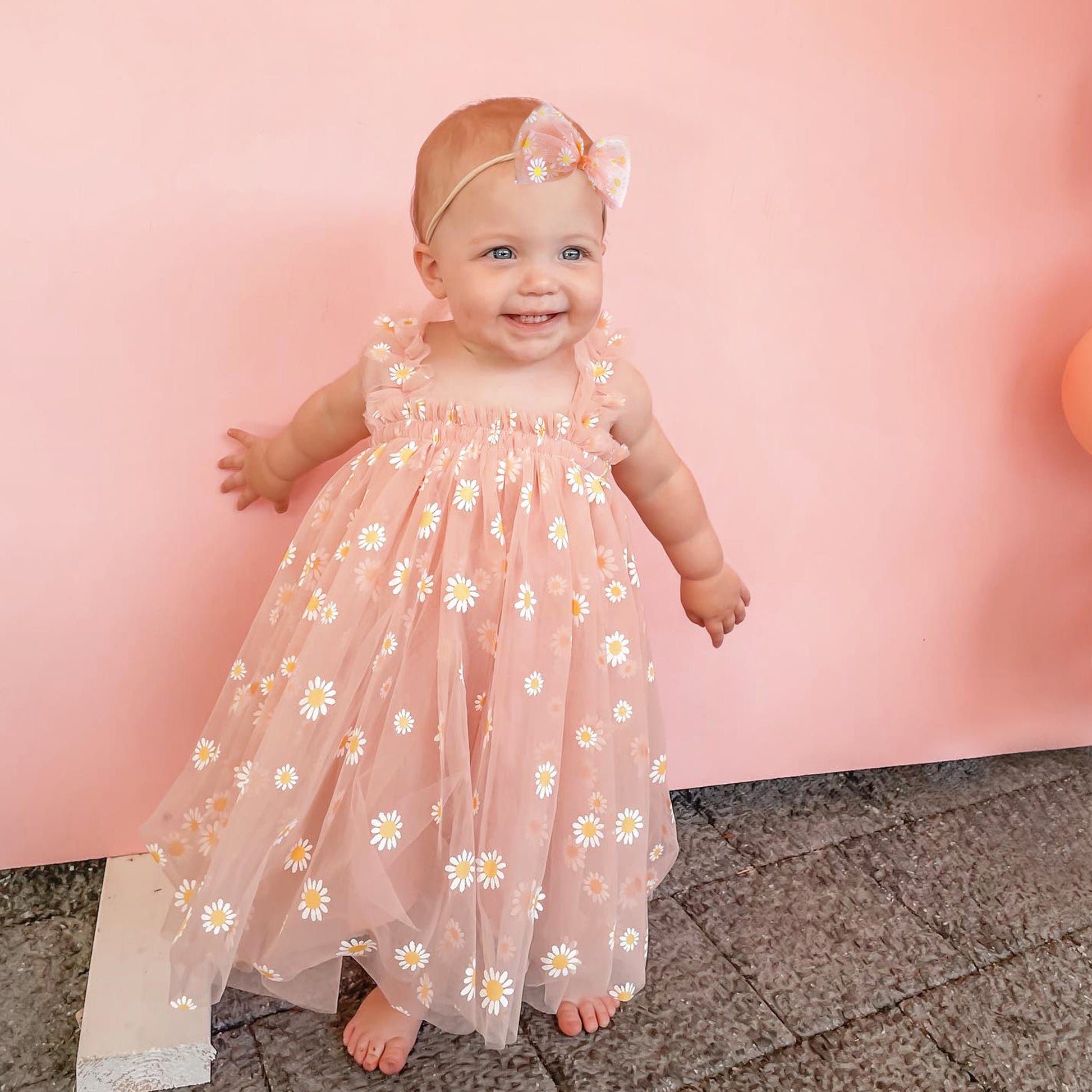 Daisy Baby Girl Tulle Dress for Special Occasion, Toddler Fairy Prince AmimamiDoll Daisy Baby Girl Tulle Dress for Special Occasion, Toddler Fairy Prince AmimamiDoll