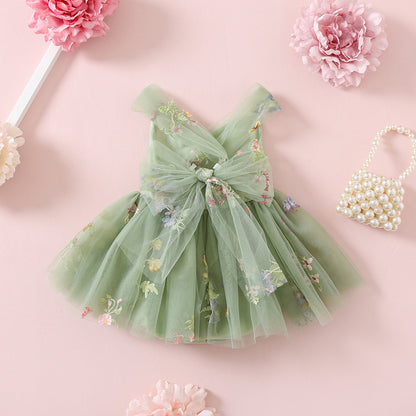 Sage Green Wedding Outfit for Mom and Daughter, Matching Tulle Dresses for Flower Girl, Baby and Toddler, Junior Bridesmaid and Bride