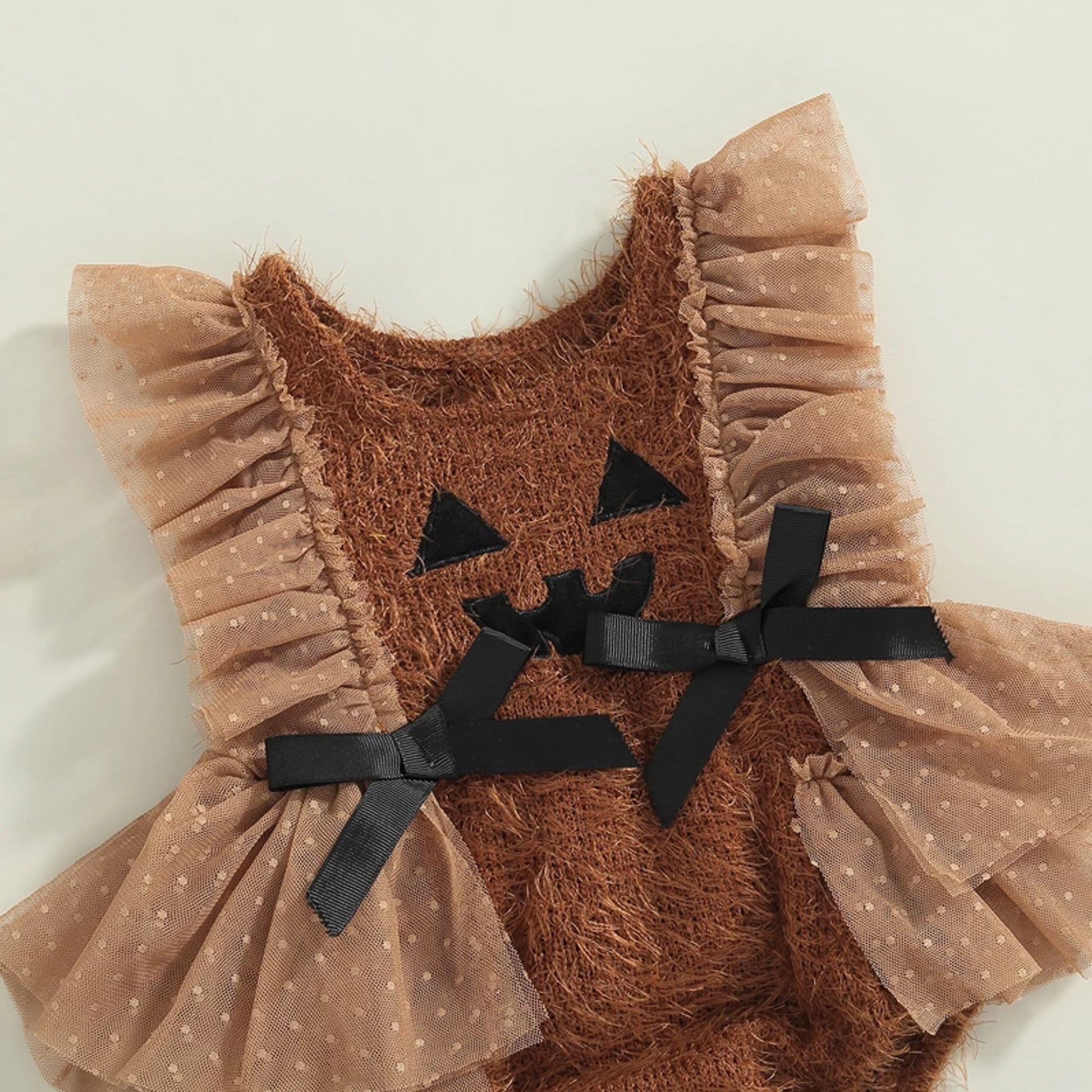 Halloween Cake Smash Baby Girl Outfit, Newborn Pumpkin Lace Romper Dre AmimamiDoll Halloween Cake Smash Baby Girl Outfit, Newborn Pumpkin Lace Romper Dre AmimamiDoll