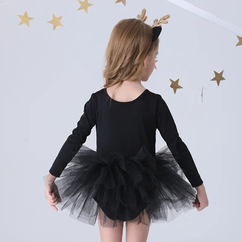 Little Girl Ballerina Tutu Dress Bodysuit, Professional Ballet Dancing – AmimamiDoll Little Girl Ballerina Tutu Dress Bodysuit, Professional Ballet Dancing – AmimamiDoll