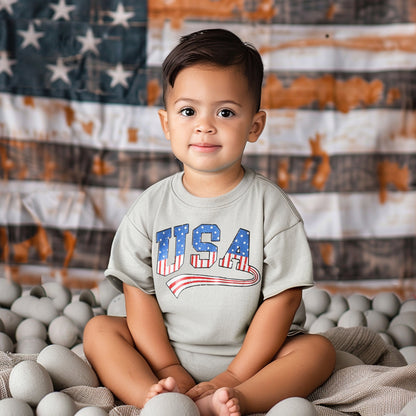 My First Independence Day Romper for Baby Boys and Girls, Oversized Jumpsuit for Newborn and Toddler