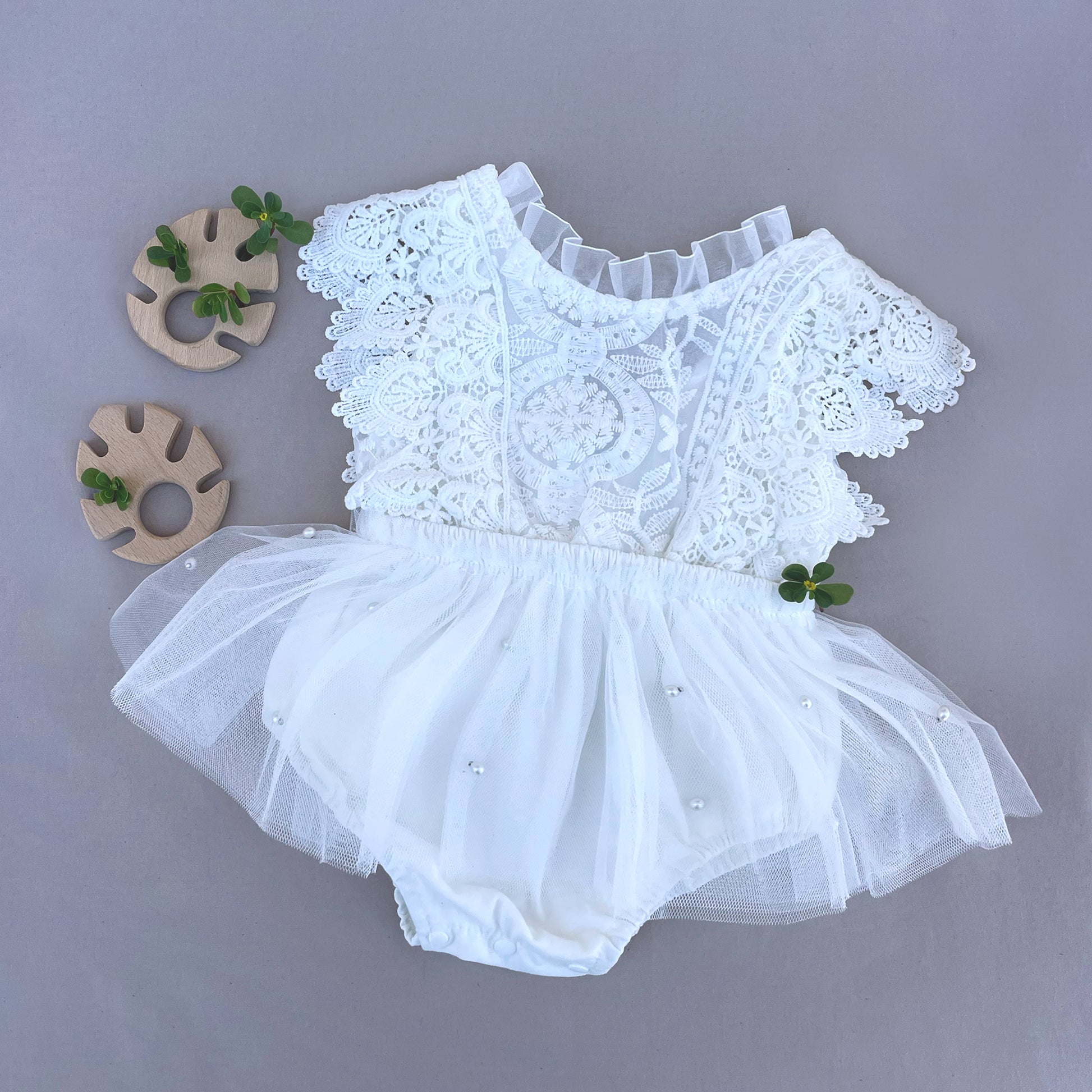 Lace baby girl First Birthday outfit.