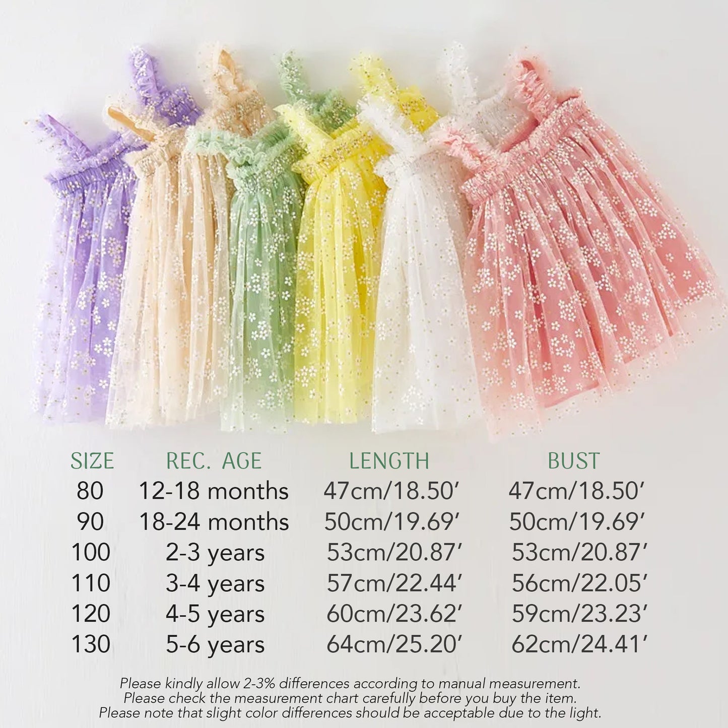 Tulle daisy kids sundress in bright colors from infant to toddler. Daisy Baby Girl Tulle Dress for Special Occasion, Toddler Fairy Princess First Birthday Outfit Easter